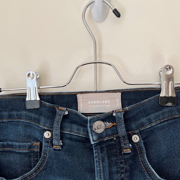 Everlane Authentic Stretch High Rise Skinny 25 Ankle - Picture 5 of 7